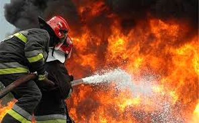 آتش سوزی در یکی از جایگاه های سوخت تبریز/ ویدئو 